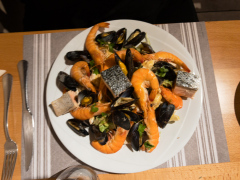Middag på Stewala i Turckheim, Alsace. En superhyggelig lille restaurant.