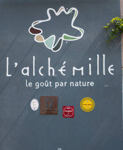 Frokost på L'Alchemille i Kaysersberg, Alsace. En fantastisk restaurantoplevelse.