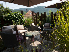 Frokost på L'Alchemille i Kaysersberg, Alsace. En fantastisk restaurantoplevelse.