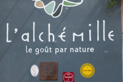 Frokost på L'Alchemille i Kaysersberg, Alsace. En fantastisk restaurantoplevelse.