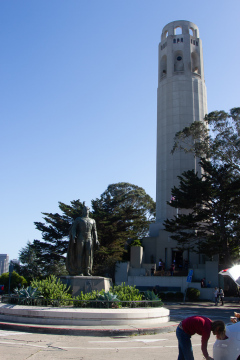 Coit Tower, San Francisco, USA.