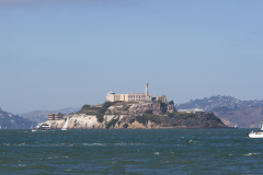 Alcatraz set fra Pier 39, San Francisco, USA