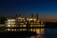 Jazz Cruise med middag og Jazzmusik på Mississippi, New Orleans, Louisiana, USA