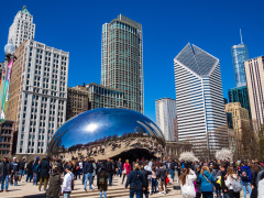 Cloud Gate, Chicago, Illinois, USA