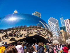 Cloud Gate, Chicago, Illinois, USA