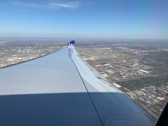 Hjemad mod København via Stockholm med SAS