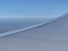 Hjemad mod København via Stockholm med SAS