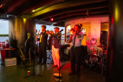 Jazz Cruise med middag og Jazzmusik på Mississippi, New Orleans, Louisiana, USA