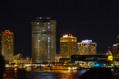 Jazz Cruise med middag og Jazzmusik på Mississippi, New Orleans, Louisiana, USA