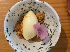 Frokost på L'Alchemille, Kaysersberg, Frankrig