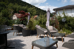 Frokost på L'Alchemille, Kaysersberg, Frankrig