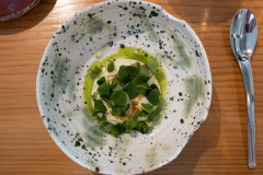 Frokost på L'Alchemille, Kaysersberg, Frankrig