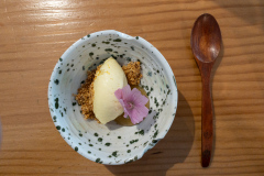 Frokost på L'Alchemille, Kaysersberg, Frankrig