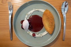 Frokost på L'Alchemille, Kaysersberg, Frankrig