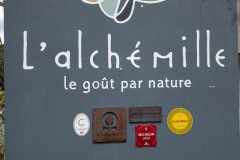 Frokost på L'Alchemille, Kaysersberg, Frankrig
