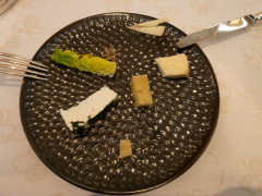 Middag på Le Maximillien, Zellenberg, Alsace, Frankrig