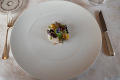 Middag på Le Maximillien, Zellenberg, Alsace, Frankrig