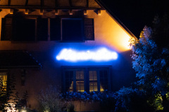 Middag på Le Maximillien, Zellenberg, Alsace, Frankrig