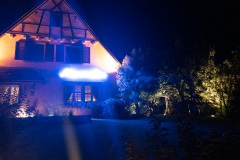 Middag på Le Maximillien, Zellenberg, Alsace, Frankrig