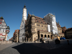 Rothenburg ob der Tauber, Bayern, Tyskland