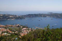 Udsigt fra Mont Boron, Nice, Frankrig