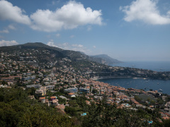 Udsigt fra Mont Boron, Nice, Frankrig