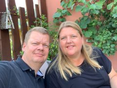 Frokost hos L'Alchemille, Kaysersberg, Frankrig