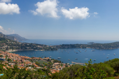 Udsigt fra Mont Boron, Nice, Frankrig