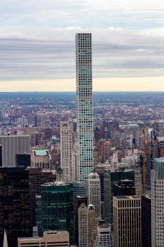 Udsigten fra Empire State Building, New York, USA