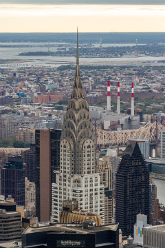 Udsigten fra Empire State Building, New York, USA