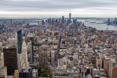 Udsigten fra Empire State Building, New York, USA