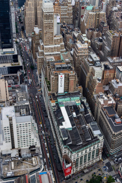 Udsigten fra Empire State Building, New York, USA