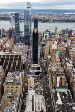 Udsigten fra Empire State Building, New York, USA