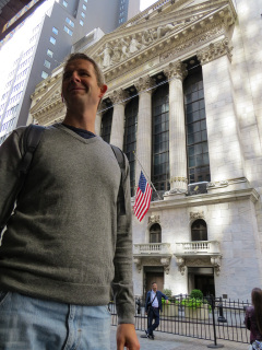 Karsten ved Wall Street børsen