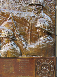 FDNY Memorial Wall, New York, USA