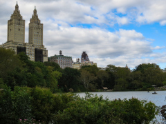 Vandretur i Central Park, New York, USA