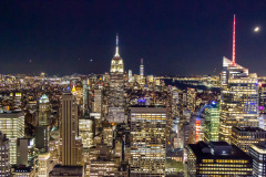 Udsigten fra Top of the Rock, Rockefeller Center, New York, USA