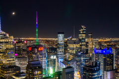 Udsigten fra Top of the Rock, Rockefeller Center, New York, USA
