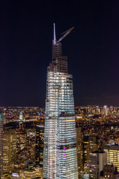 Udsigten fra Top of the Rock, Rockefeller Center, New York, USA