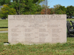 Christoffer Columbus Plaza, Liberty State Park, New Jersey, USA