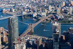 Udsigt fra One World Trade Center, New York, USA