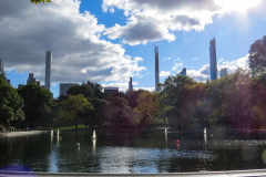 Vandretur i Central Park, New York, USA