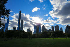 Vandretur i Central Park, New York, USA