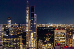 Udsigten fra Top of the Rock, Rockefeller Center, New York, USA