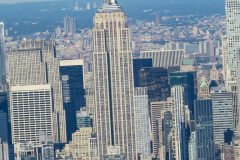 Udsigt fra One World Trade Center, New York, USA