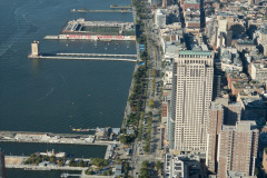 Udsigt fra One World Trade Center, New York, USA
