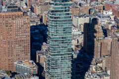 Udsigt fra One World Trade Center, New York, USA