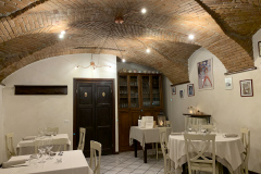 Middag på La locanda del Sorriso i Dogliani, Piemonte, Italien.