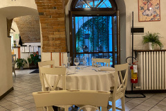 Middag på La locanda del Sorriso i Dogliani, Piemonte, Italien.