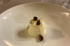 Middag på Da Francesco i Cherasco, Piemonte, Italien. Wauw, de smukkeste lokaler vi har spist i til dato, med vægmalerier fra helt tilbage til 1772. Og maden var også fantastisk.